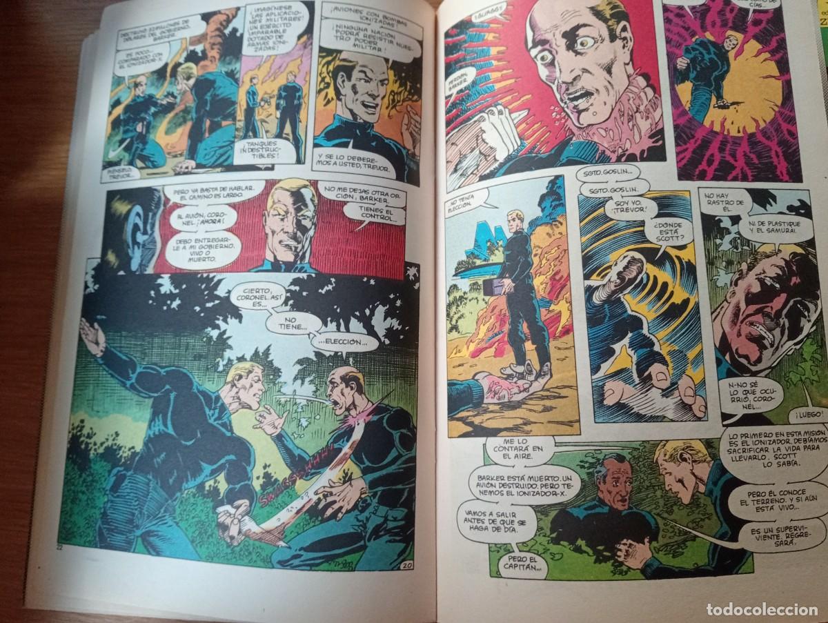 C&oacute;mics: LOTE CON 2 EJEMPLARES DE CAPIT&Aacute;N ATOM (DE 20). GRAPA. ZINCO. DC. 1989. - Foto 7