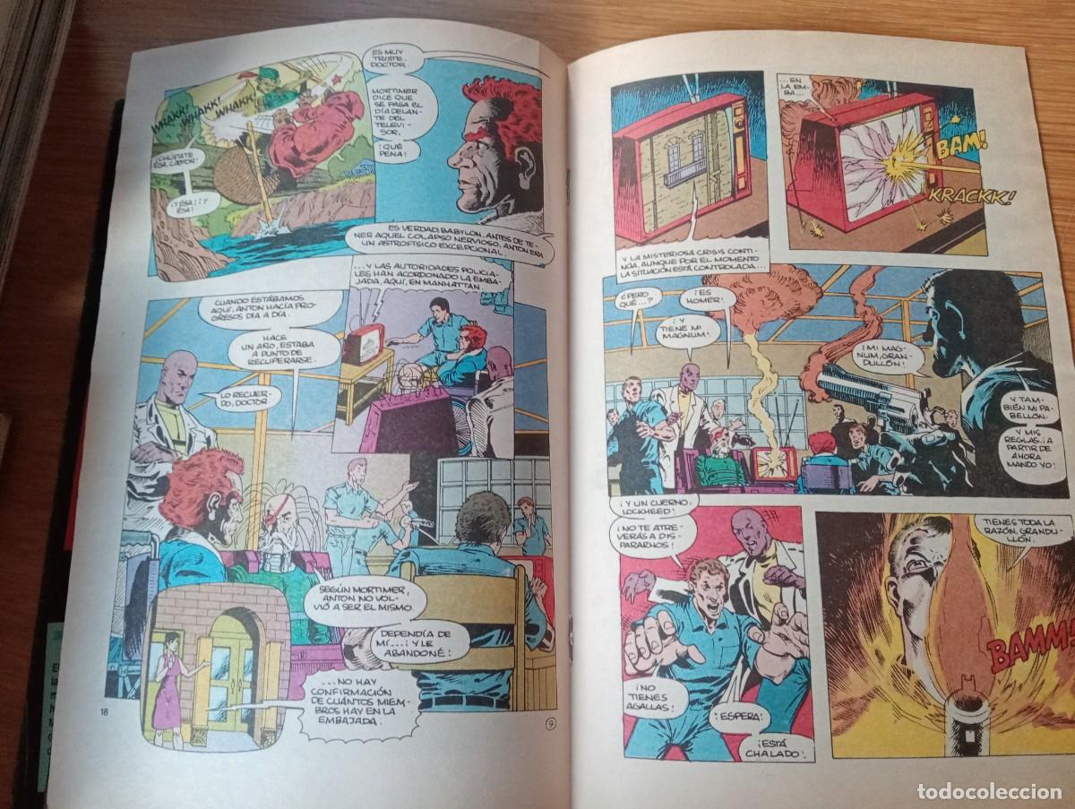 C&oacute;mics: LOTE CON 2 EJEMPLARES DE CAPIT&Aacute;N ATOM (DE 20). GRAPA. ZINCO. DC. 1989. - Foto 10