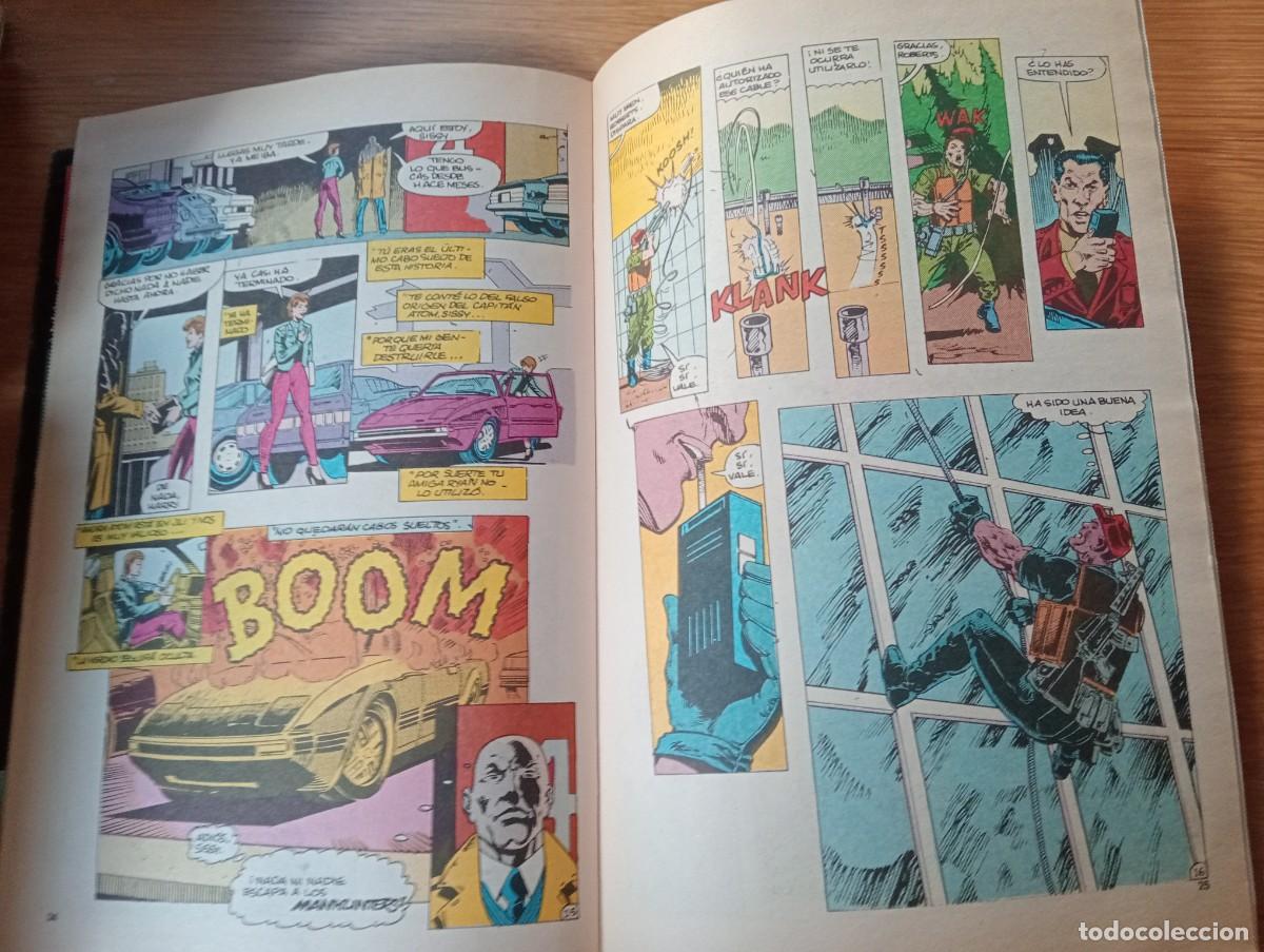 C&oacute;mics: LOTE CON 2 EJEMPLARES DE CAPIT&Aacute;N ATOM (DE 20). GRAPA. ZINCO. DC. 1989. - Foto 11