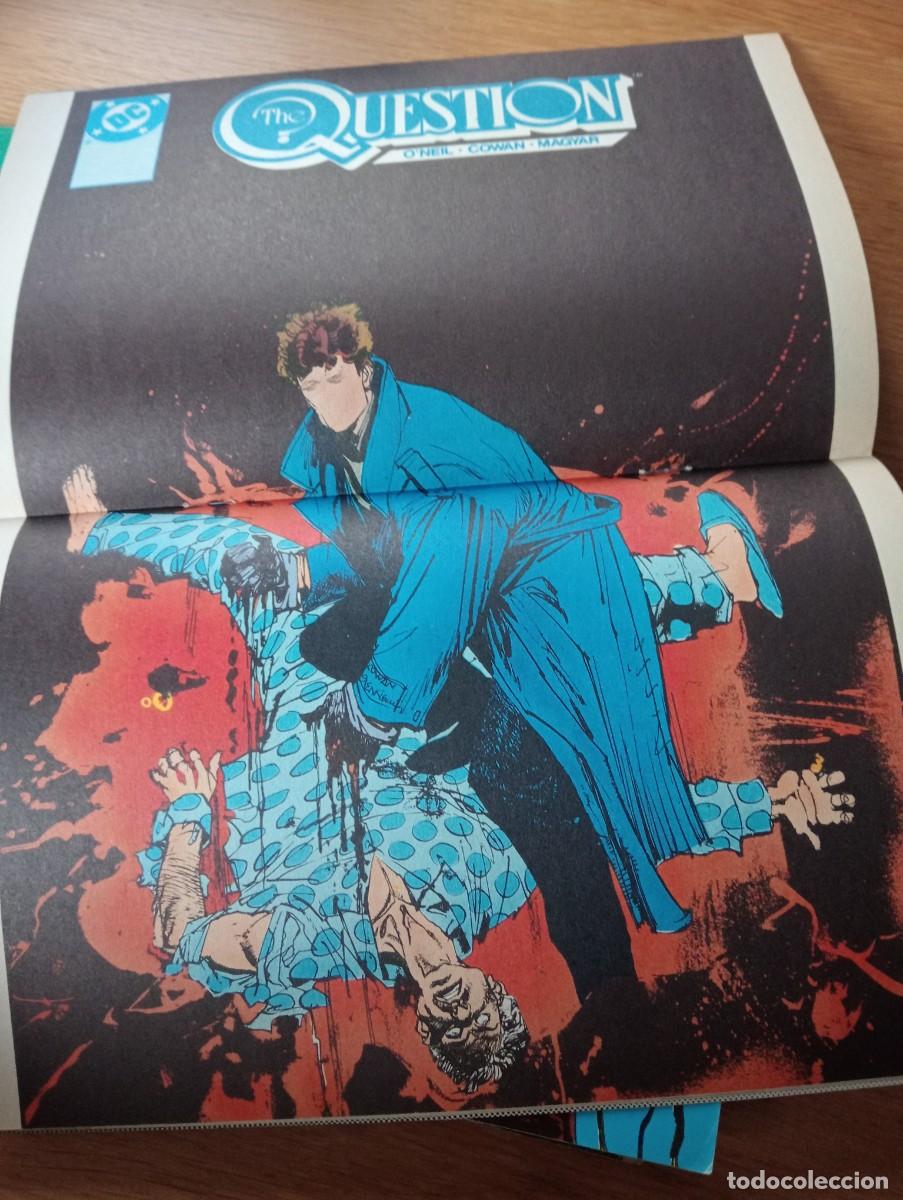 C&oacute;mics: LOTE CON 9 EJEMPLARES DE QUESTION (DE 36). GRAPA. ZINCO. DC. 1988 &ndash; 90. - Foto 18