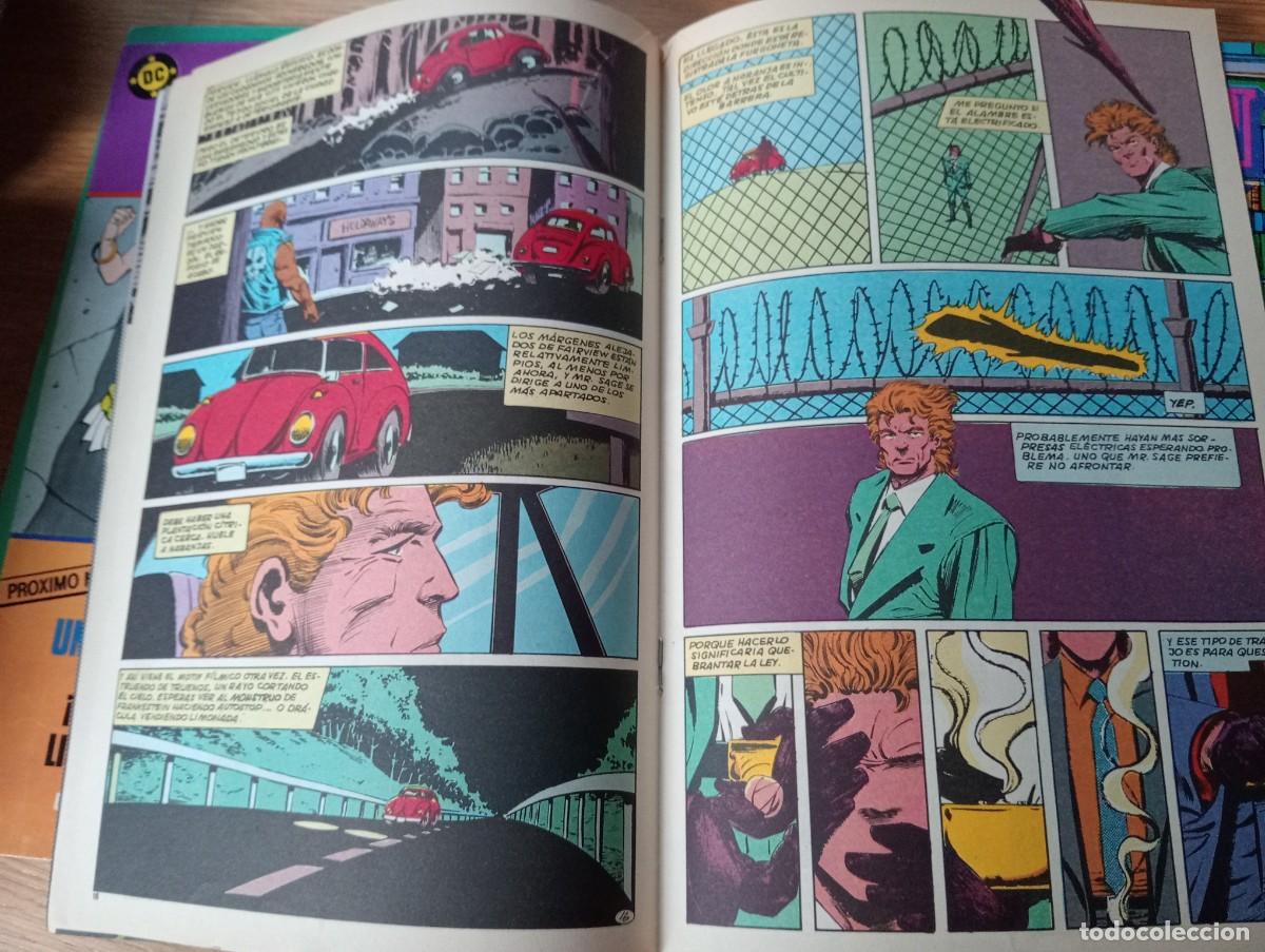 C&oacute;mics: LOTE CON 9 EJEMPLARES DE QUESTION (DE 36). GRAPA. ZINCO. DC. 1988 &ndash; 90. - Foto 19