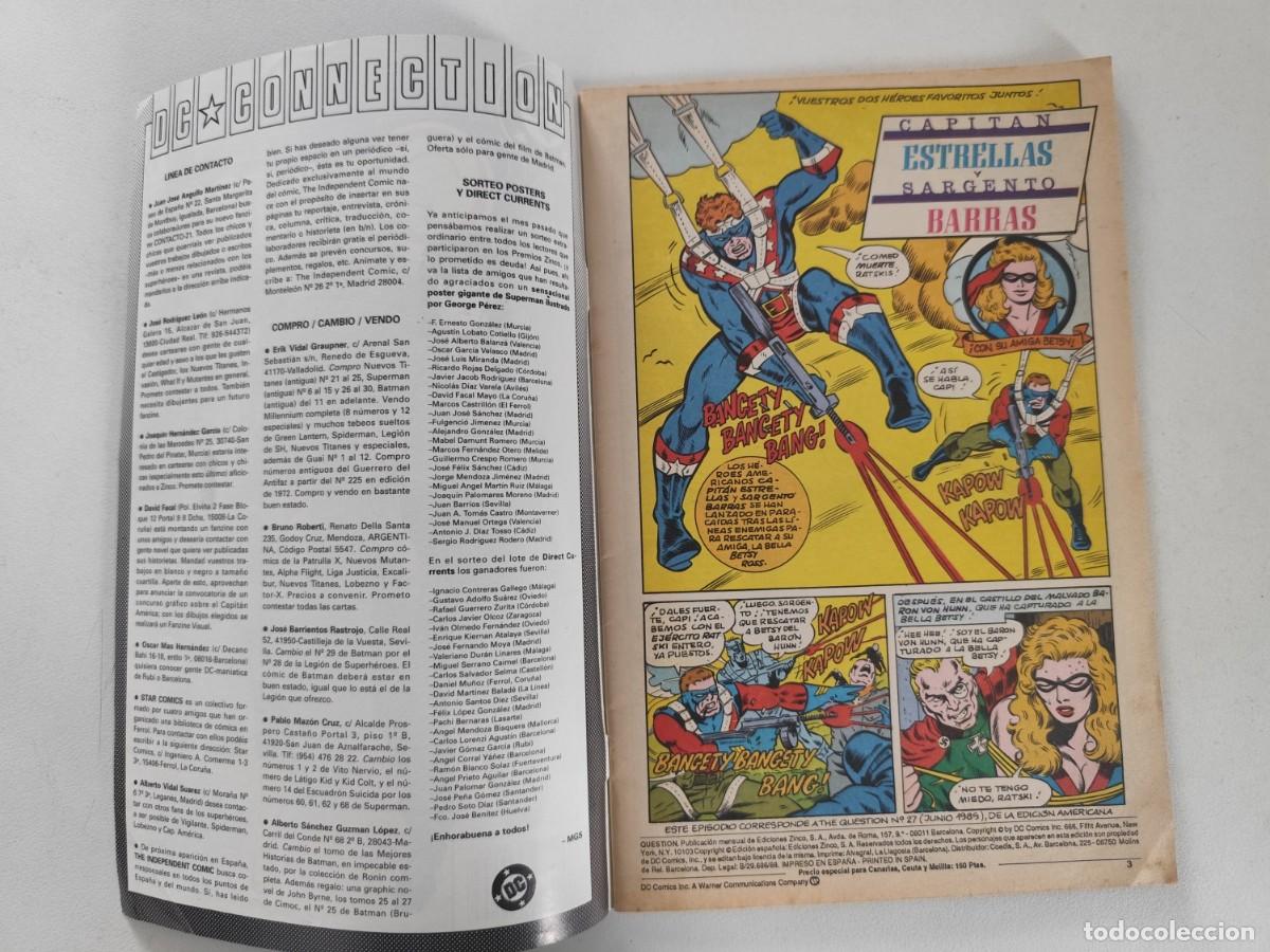 C&oacute;mics: QUESTION # 27 (Dennis ONeil, Denys Cowan) ~ DC/ZINCO (1990) - Foto 2