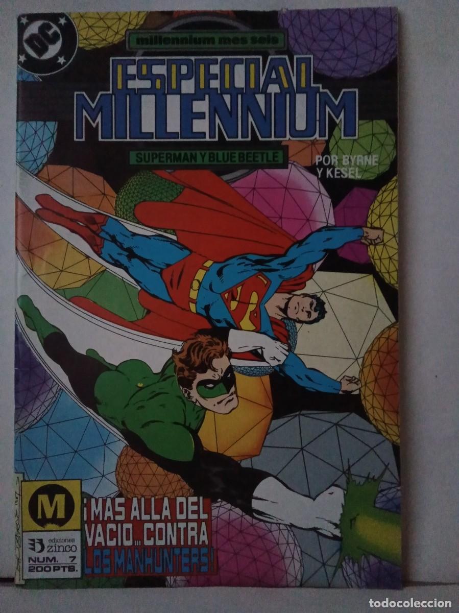 C&oacute;mics: LOTE DE 3 COMICS &rdquo;MILENIUM&rdquo; EDICIONES ZINCO DC - Foto 10