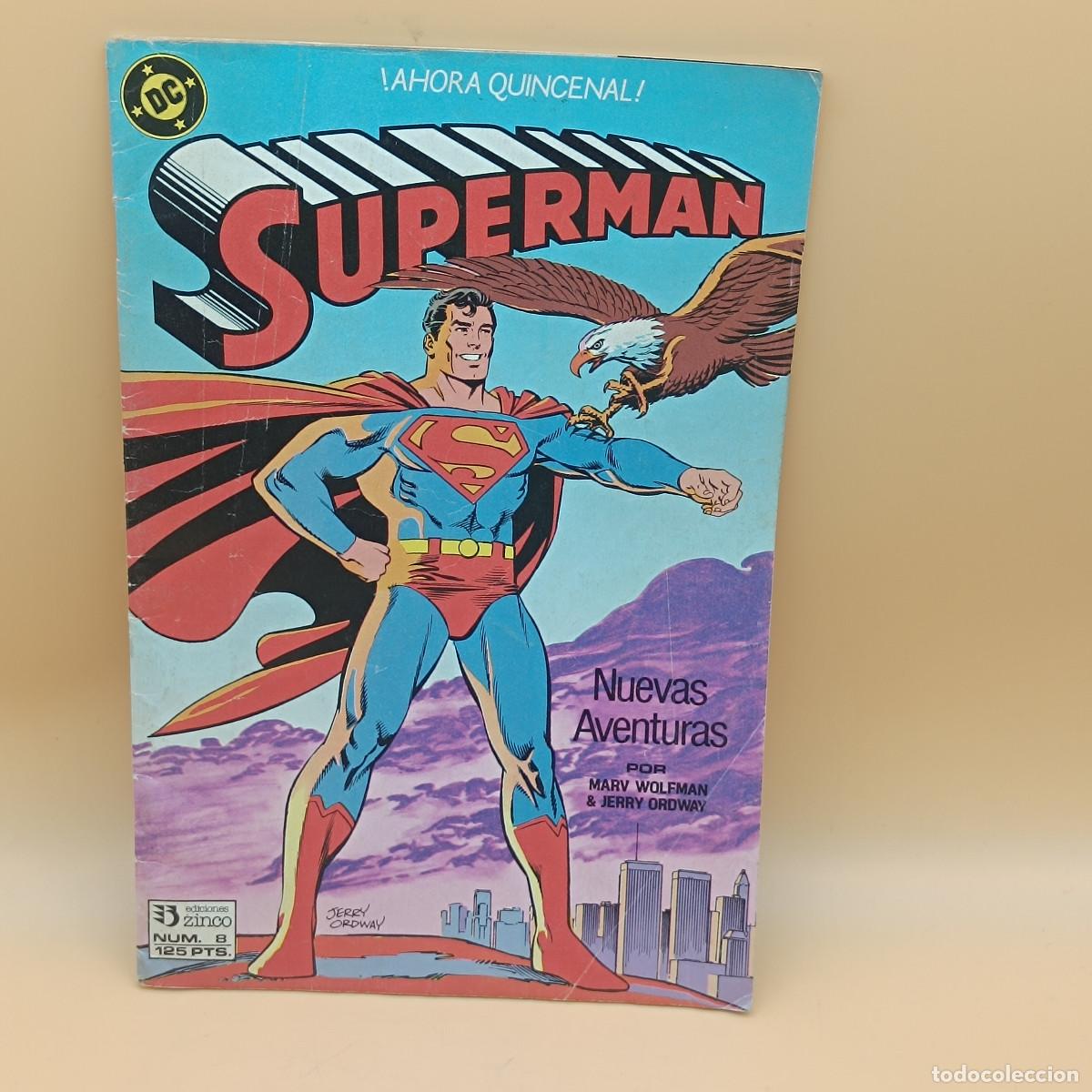 C&oacute;mics: COMIC SUPERMAN N&ordm;8. NUEVAS AVENTURAS. MYJ. - Foto 1