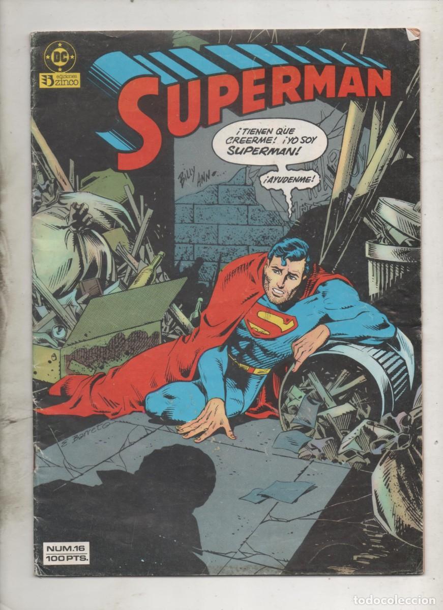 C&oacute;mics: SUPERMAN VOL.1 N&ordm; 16 . ZINCO - B3 - Foto 1