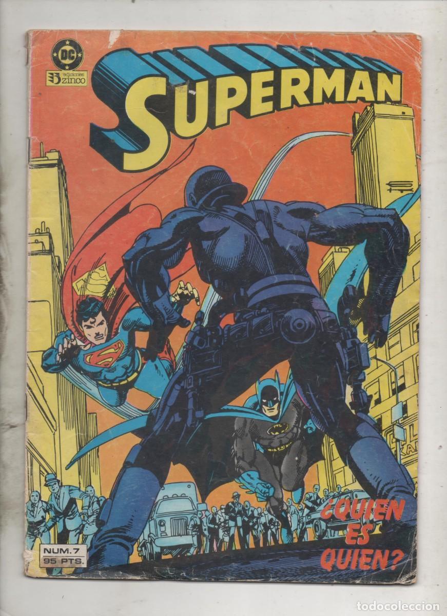 C&oacute;mics: SUPERMAN VOL.1 N&ordm; 7 . ZINCO - B3 - Foto 1