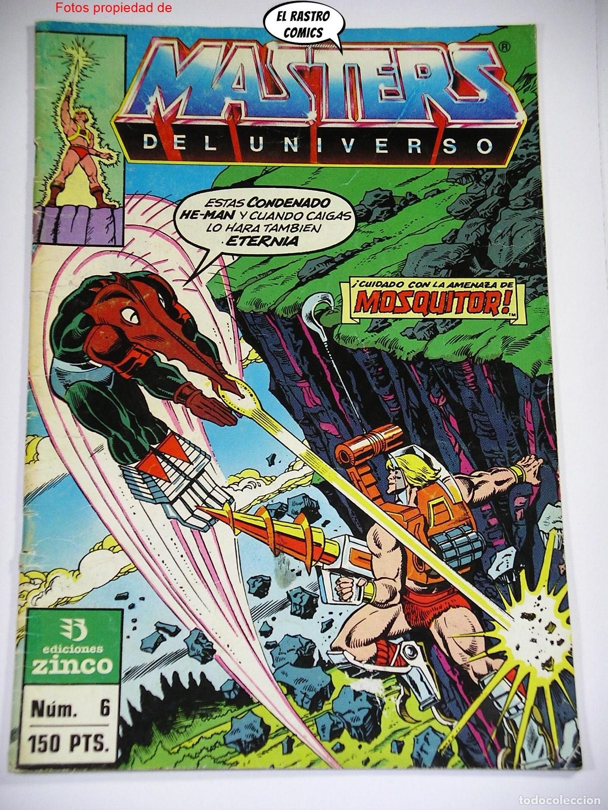 C&oacute;mics: Masters del Universo n&ordm; 6, ed. Zinco 1986 - Foto 1