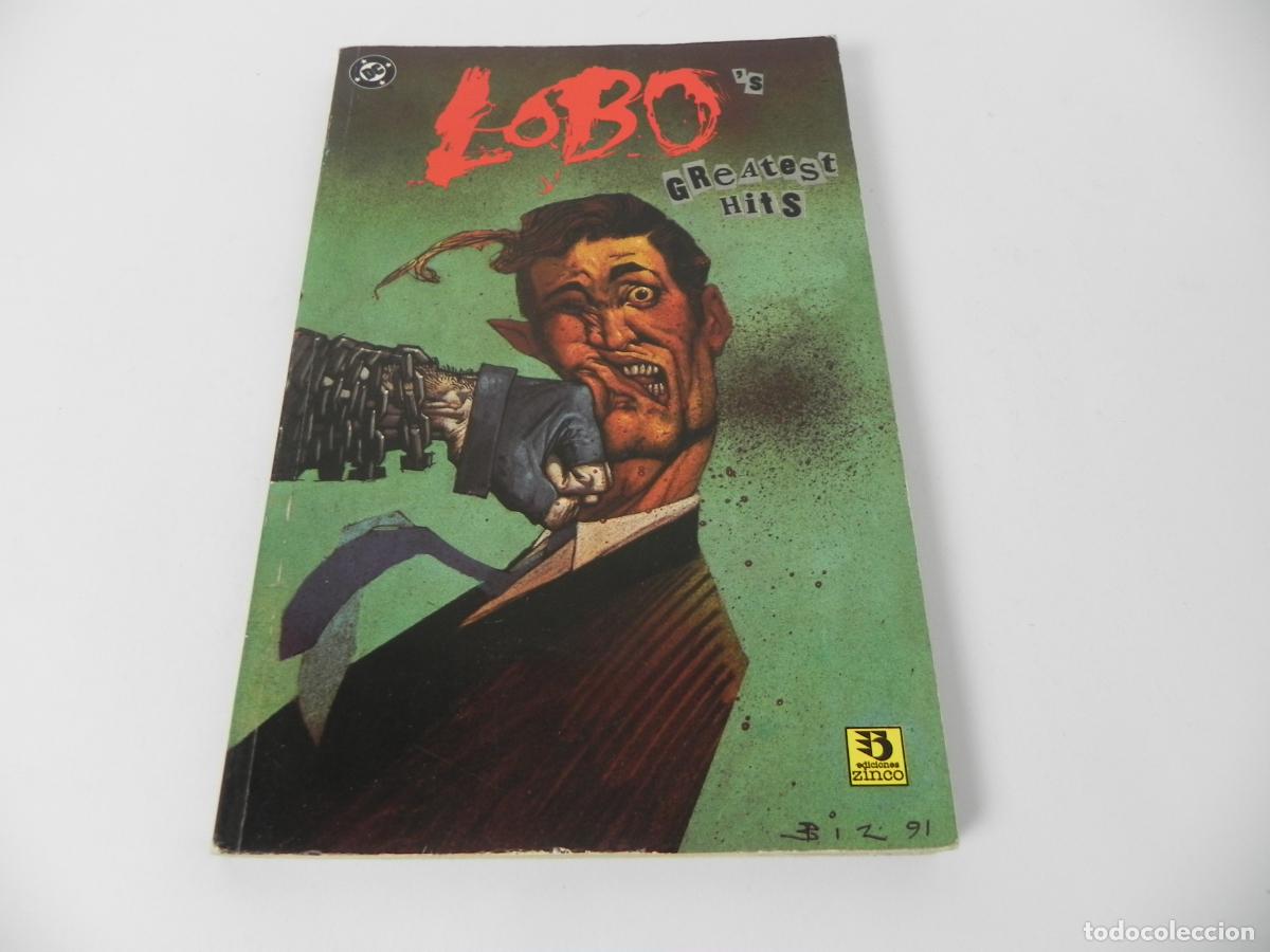 C&oacute;mics: LOBOS GREATEST HITS (EDICIONES ZINCO-1993) - DC COMICS - Foto 2
