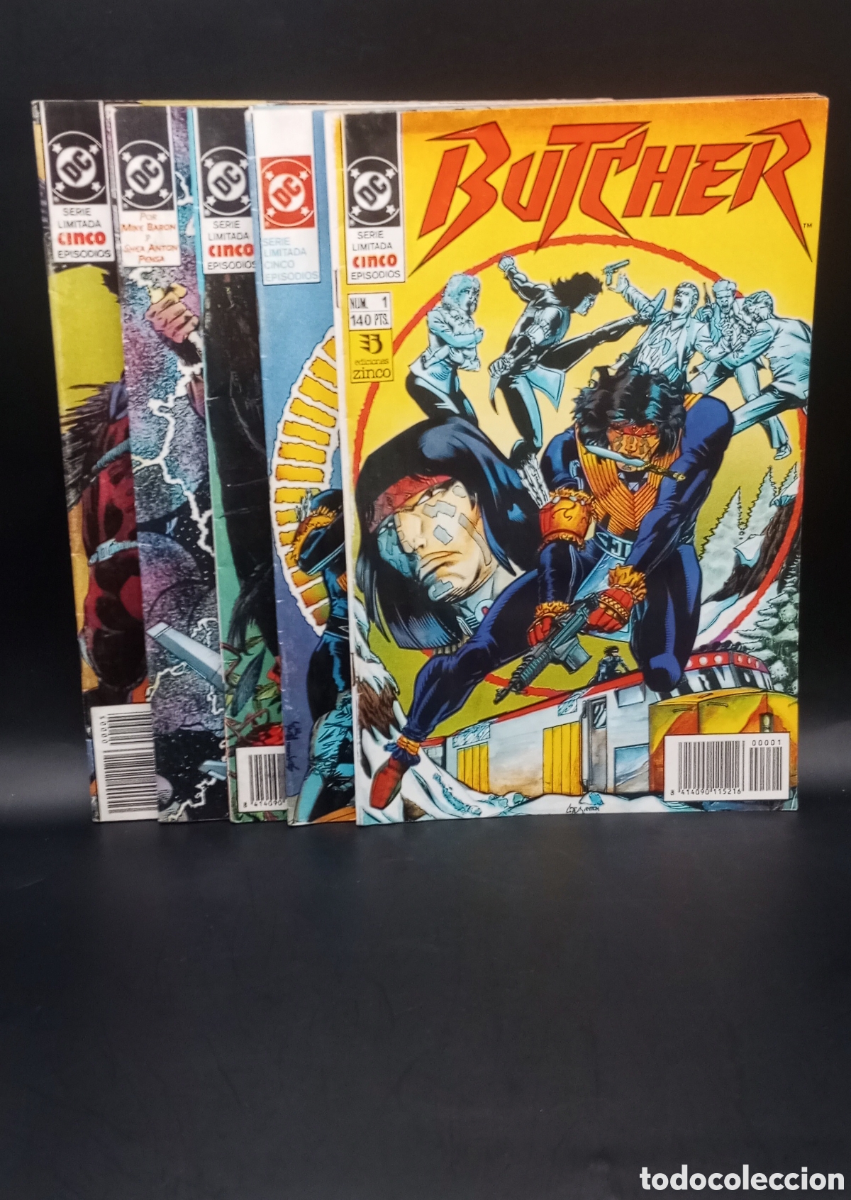 C&oacute;mics: BUTCHER SERIE LIMITADA 5 VOLUMES , COMPLETA EDICIONES ZINCO. - Foto 1
