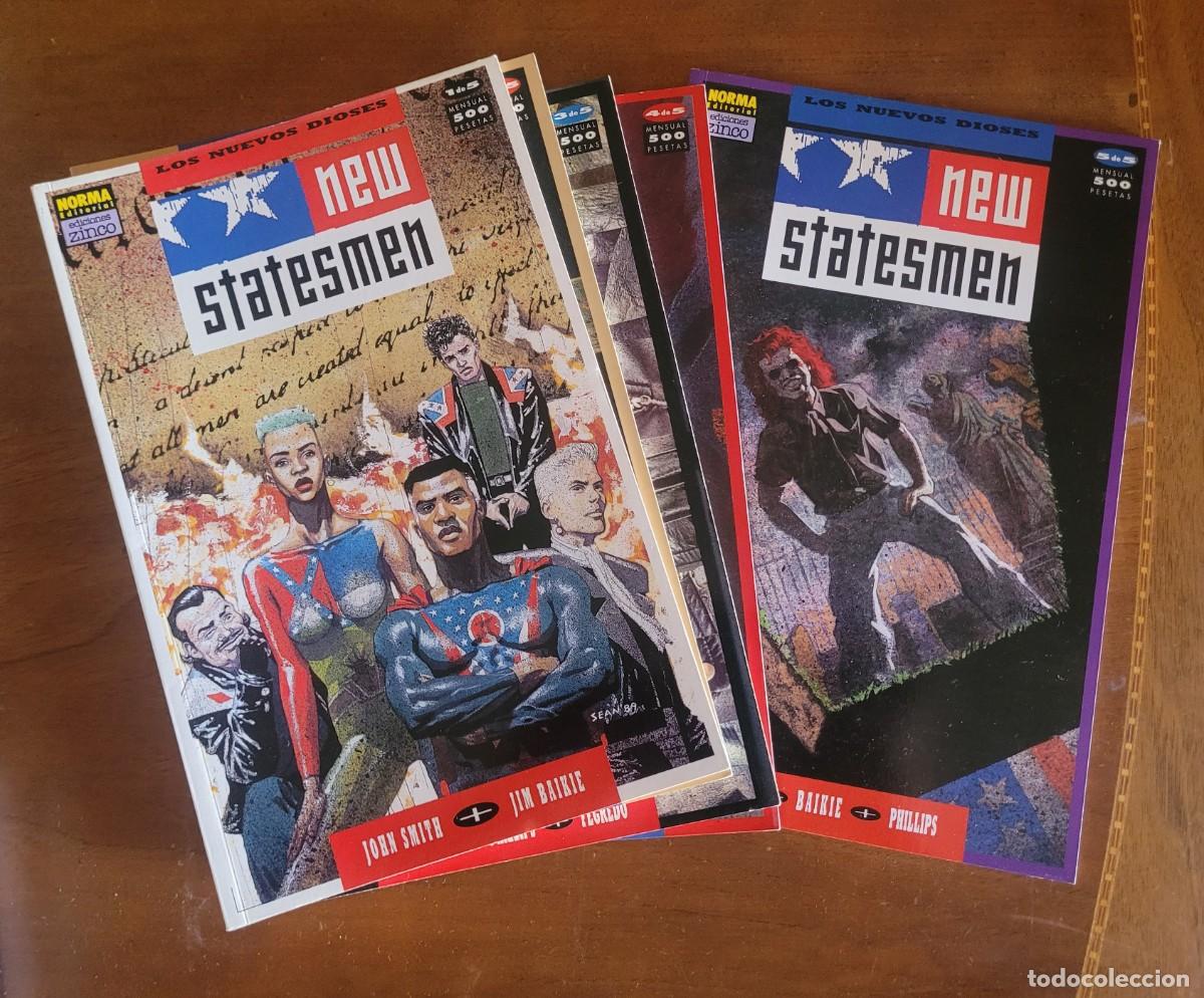 C&oacute;mics: New Statesmen - 5 ejemplares - Completa - Foto 1