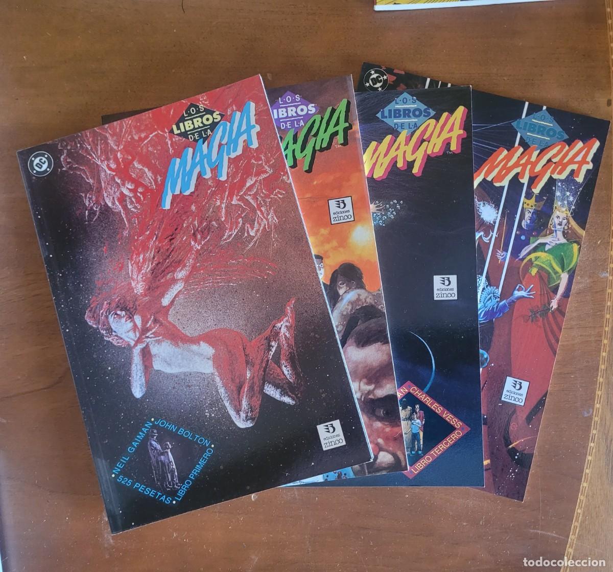 C&oacute;mics: Los Libros de la Magia - 4 ejemplares - Completa - Foto 1