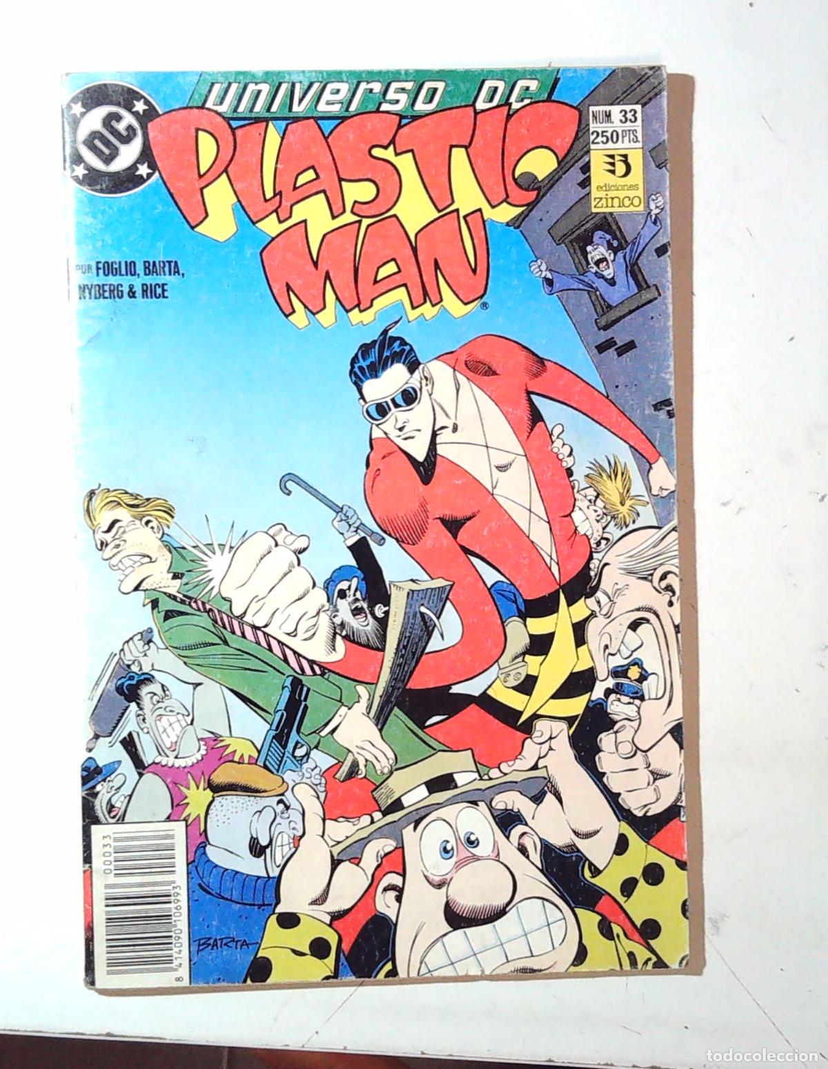 C&oacute;mics: zinco dc comics plastic man n 33 - Foto 1