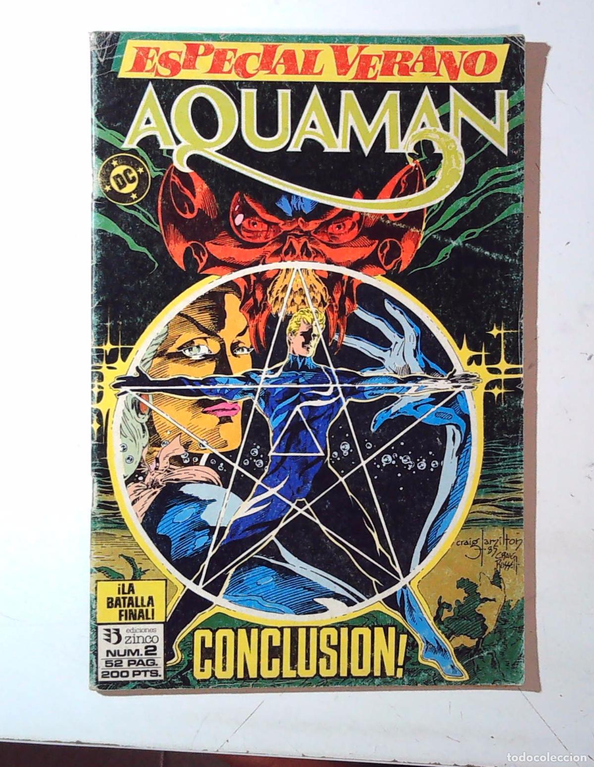 C&oacute;mics: zinco dc comics especial verano aquaman n 2 - Foto 1