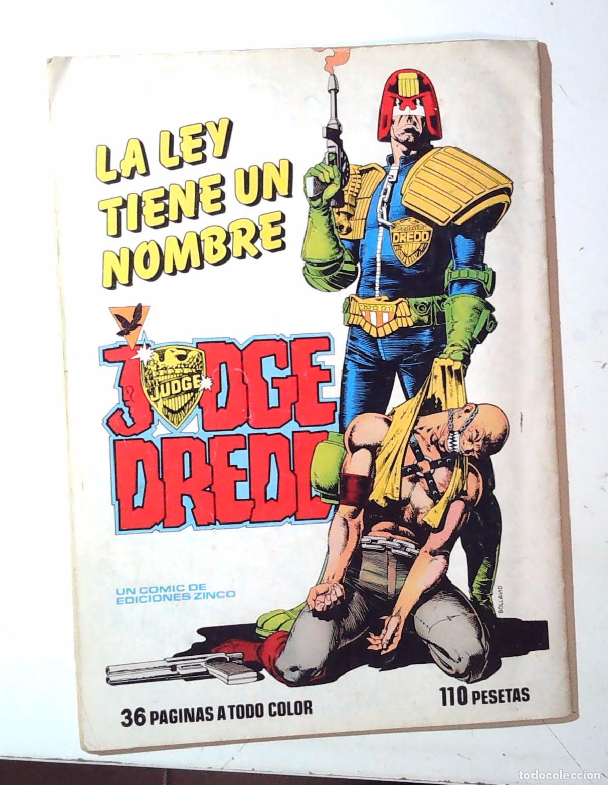 C&oacute;mics: anuncio publicidad judge dreed juez - Foto 1