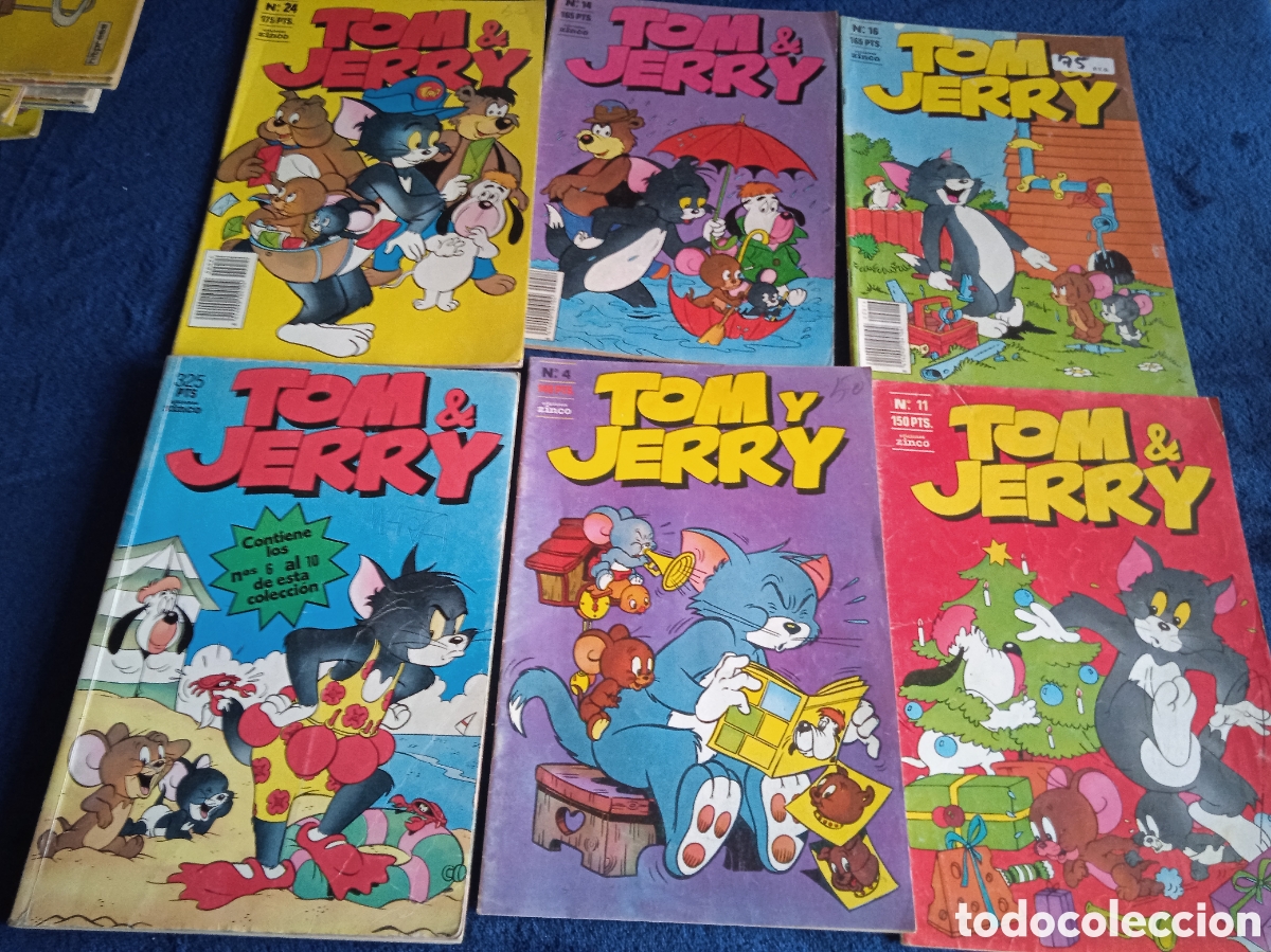 C&oacute;mics: TOM Y JERRY LOTE DE 10 EJEMPLARES -EDITA : EDICIONES ZINCO DC - Foto 1