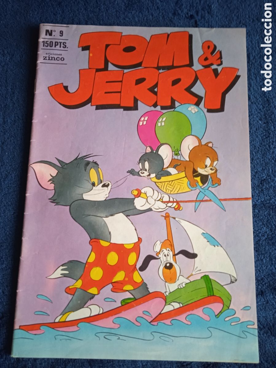 C&oacute;mics: TOM Y JERRY N&ordm; 9 -EDITA : EDICIONES ZINCO DC - Foto 1