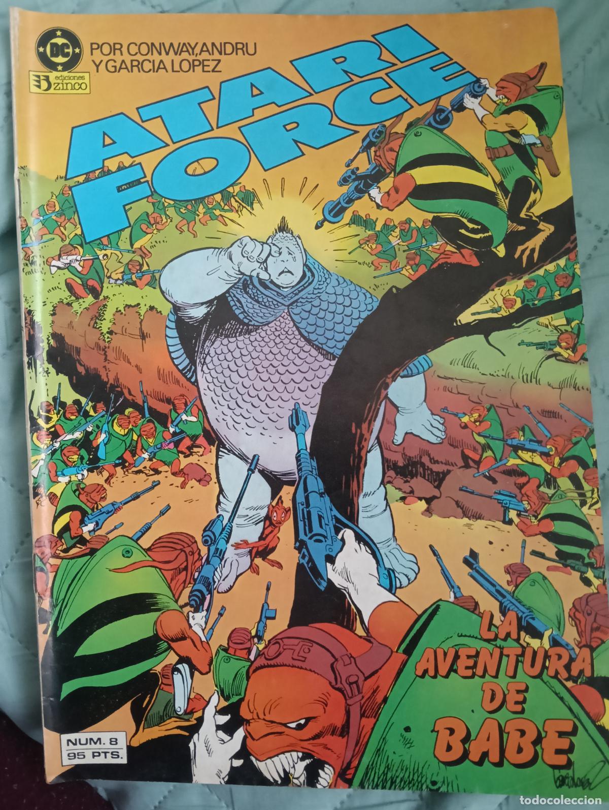 C&oacute;mics: ATARI FORCE N&ordm; 8 ED. ZINCO - Foto 1