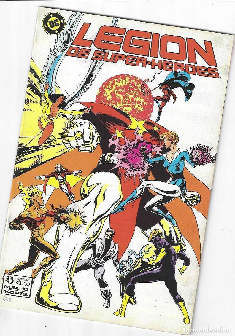 C&oacute;mics: LEGION DE SUPERHEROES N&ordm; 10 - GRAPA ZINCO - Foto 1