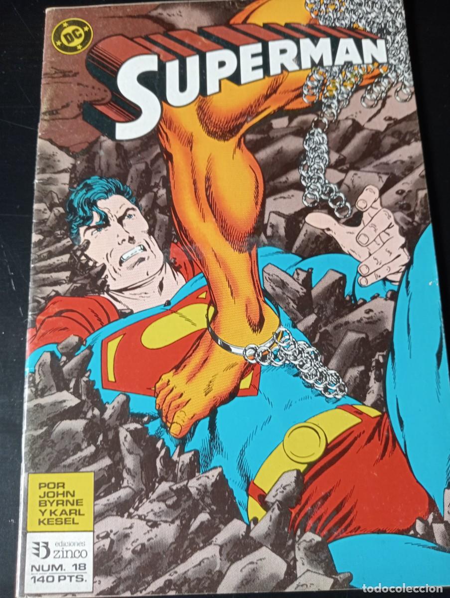 C&oacute;mics: SUPERMAN Vol.1 n&ordm;18 - ZINCO - Foto 1