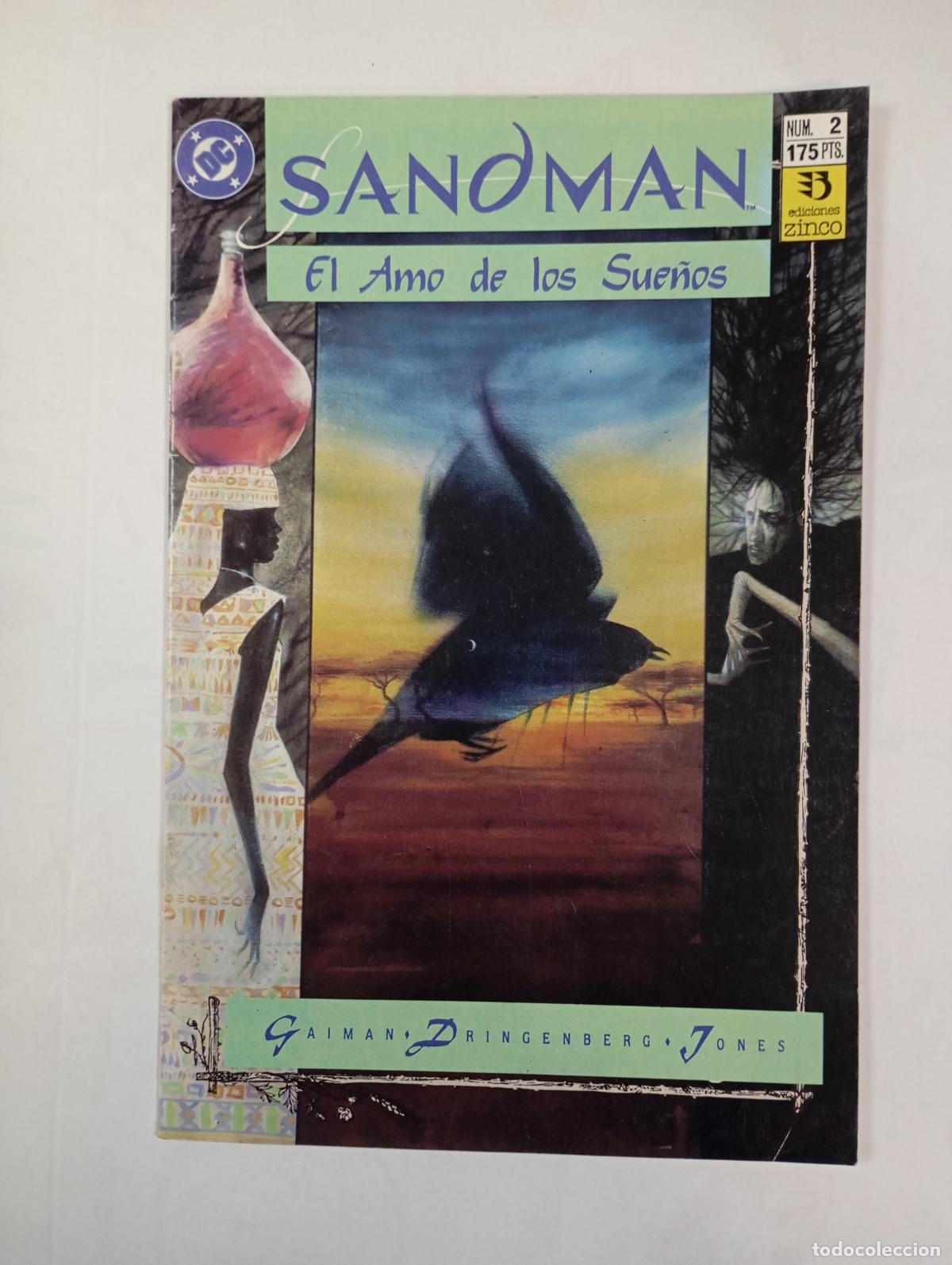 C&oacute;mics: SANMAN N&ordm; 2. EL AMO DE LOS SUE&Ntilde;OS. EDICIONES ZINCO. TDKR68 - Foto 1