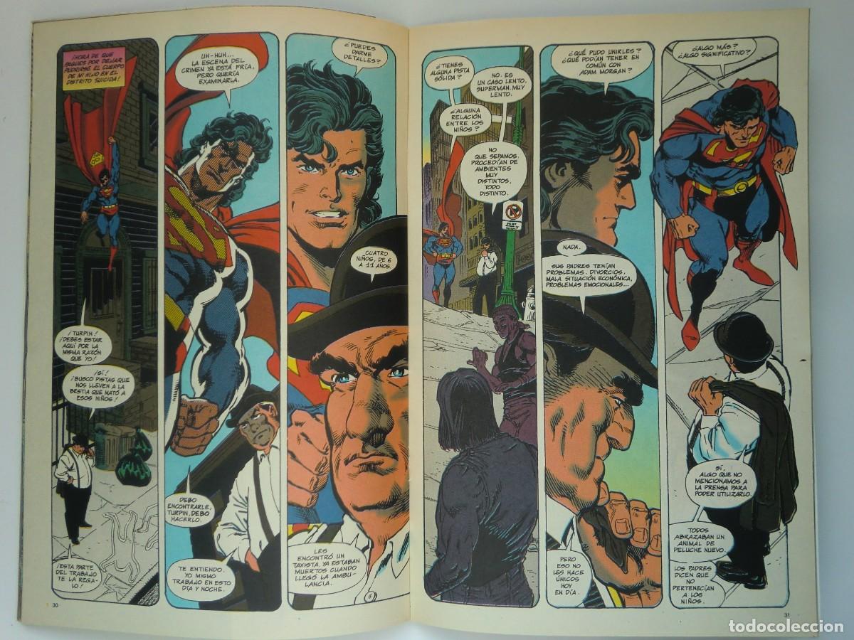C&oacute;mics: Lote de 4 c&oacute;mics de SUPERMAN N&ordm; 2, 8, 9 y 10 (1993 y 1994) de Ediciones ZINCO - Foto 3
