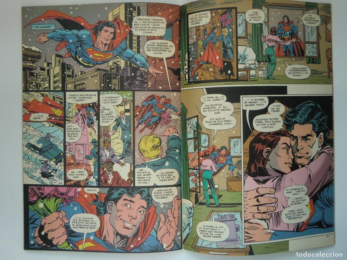 C&oacute;mics: Lote de 4 c&oacute;mics de SUPERMAN N&ordm; 2, 8, 9 y 10 (1993 y 1994) de Ediciones ZINCO - Foto 5