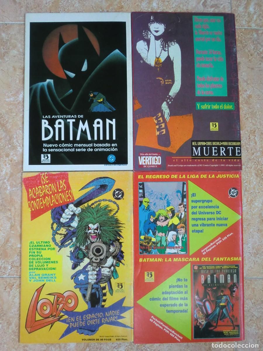 C&oacute;mics: Lote de 4 c&oacute;mics de SUPERMAN N&ordm; 2, 8, 9 y 10 (1993 y 1994) de Ediciones ZINCO - Foto 6