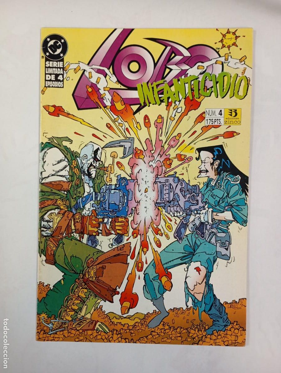 C&oacute;mics: LOBO N&ordm; 4. INFANTICIDIO. EDICIONES ZINCO. TDKR68 - Foto 1