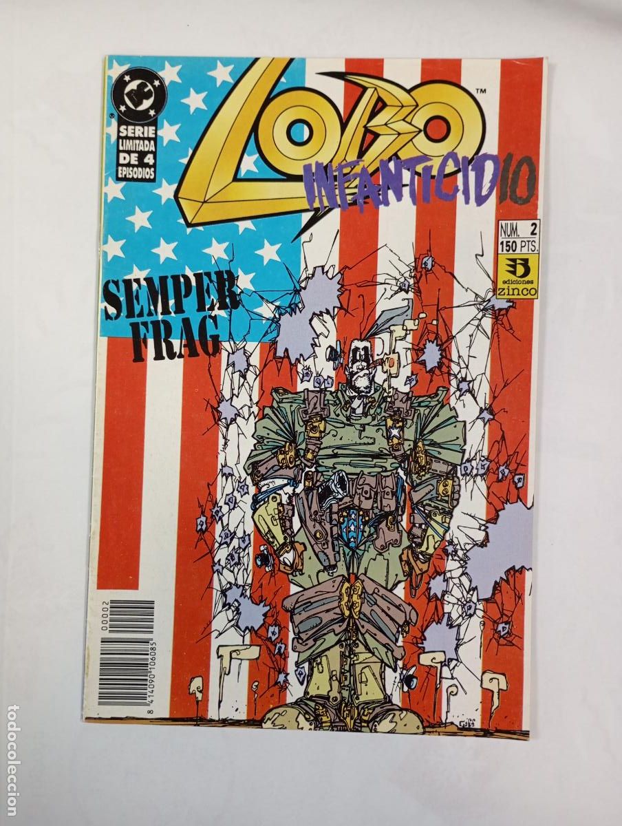 C&oacute;mics: LOBO N&ordm; 2. INFANTICIDIO. EDICIONES ZINCO. TDKR68 - Foto 1