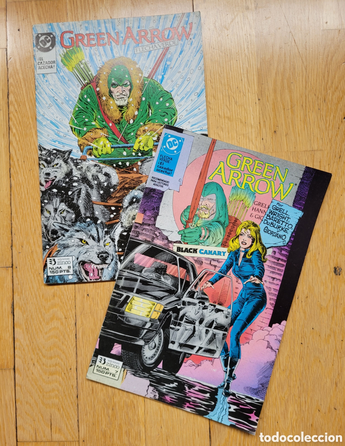 C&oacute;mics: Green Arrow Ediciones Zinco n&deg; 7 y n&deg;8 - Foto 1