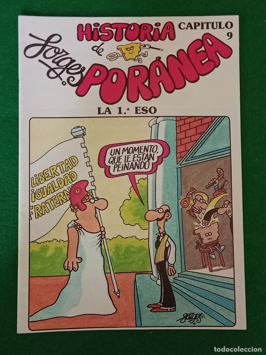 Cómics: Historia de Poránea - Capitulo, 9 - La 1ª ESO - Forges - Edit. Ed. Zinco-Procomic. S.A. 1983 (P)