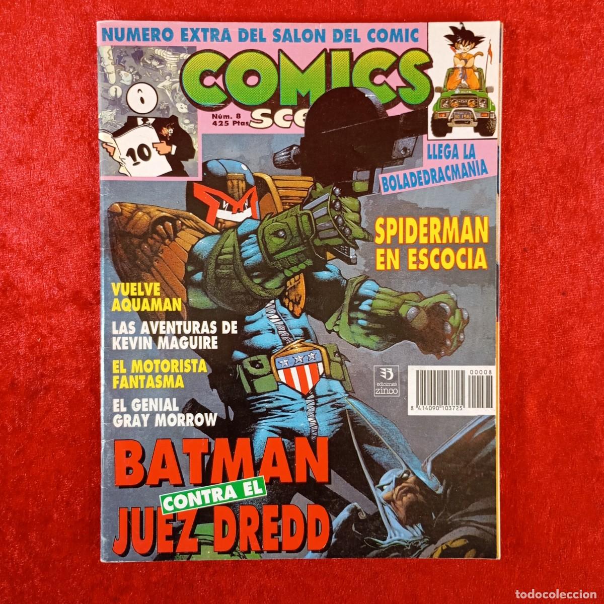 C&oacute;mics: COMICS SCENE - N&Uacute;MERO 8 - N&Uacute;MERO EXTRA DEL SALON DEL COMIC - EDICIOINES ZINCO / 2646 - Foto 1