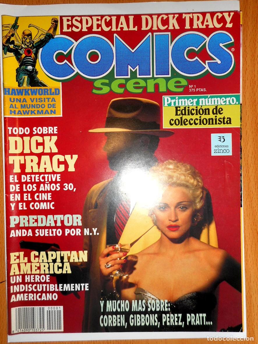 C&oacute;mics: COMICS SCENE N&ordm;1 (ZINCO-ENERO 1991) - Foto 1