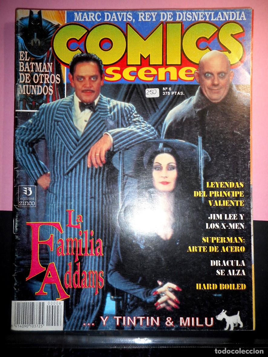C&oacute;mics: COMICS SCENE N&ordm;6 (ZINCO-JUNIO 1991) - Foto 1