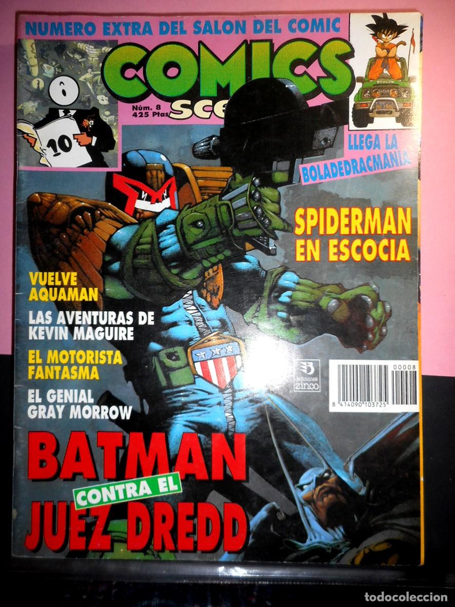 C&oacute;mics: COMICS SCENE N&ordm;8 (ZINCO-AGOSTO 1991) - Foto 1