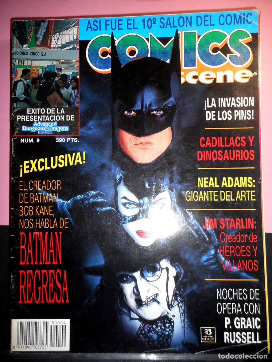 C&oacute;mics: COMICS SCENE N&ordm;9 (ZINCO-SEPTIEMBRE 1991) - Foto 1
