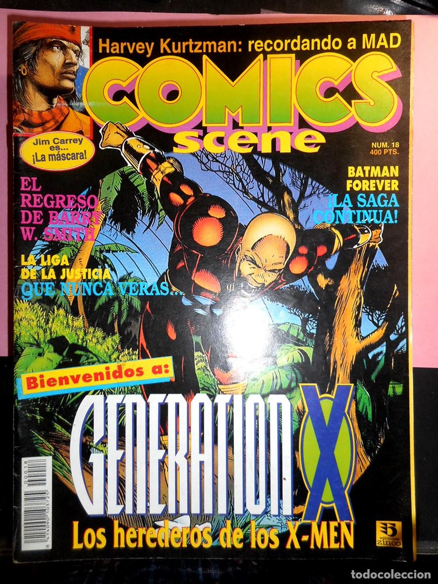 C&oacute;mics: COMICS SCENE N&ordm;18 (ZINCO-JUNIO 1992) - Foto 1