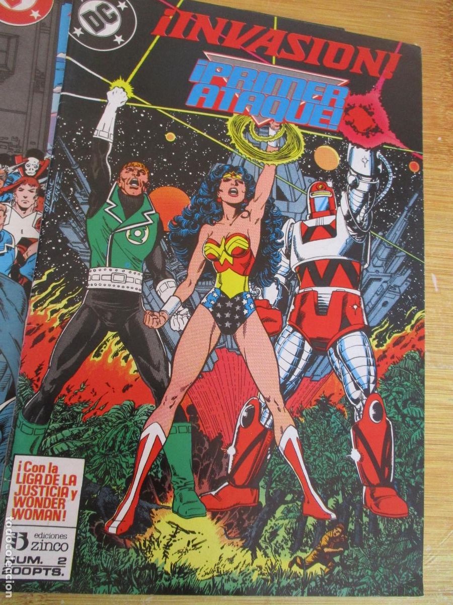 C&oacute;mics: INVASI&Oacute;N- 1 AL 7-DC- ZINCO- SIETE COMICS - Foto 3