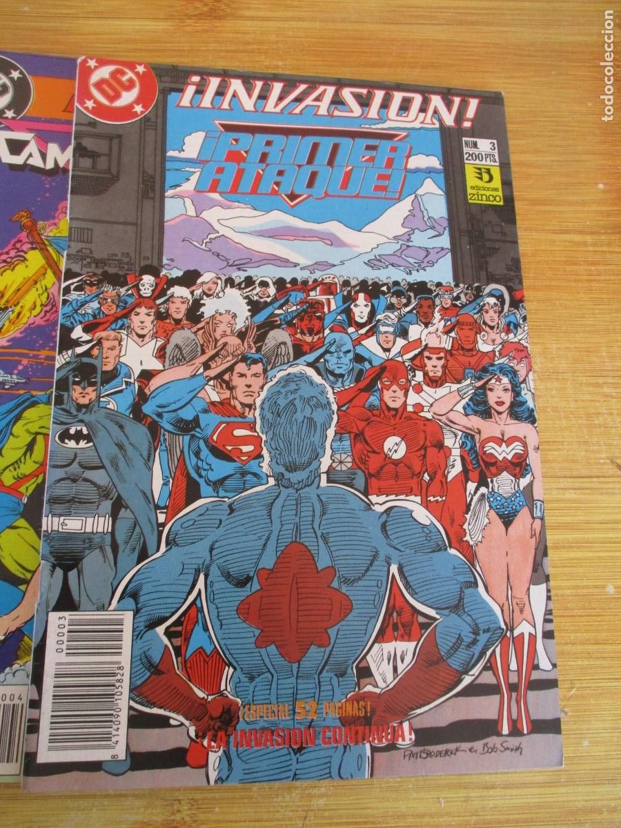 C&oacute;mics: INVASI&Oacute;N- 1 AL 7-DC- ZINCO- SIETE COMICS - Foto 4