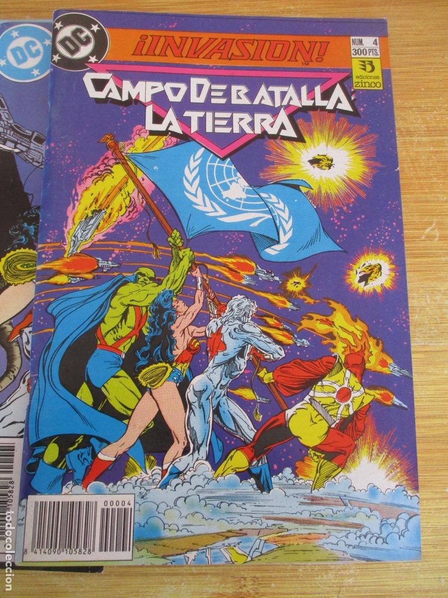 C&oacute;mics: INVASI&Oacute;N- 1 AL 7-DC- ZINCO- SIETE COMICS - Foto 5
