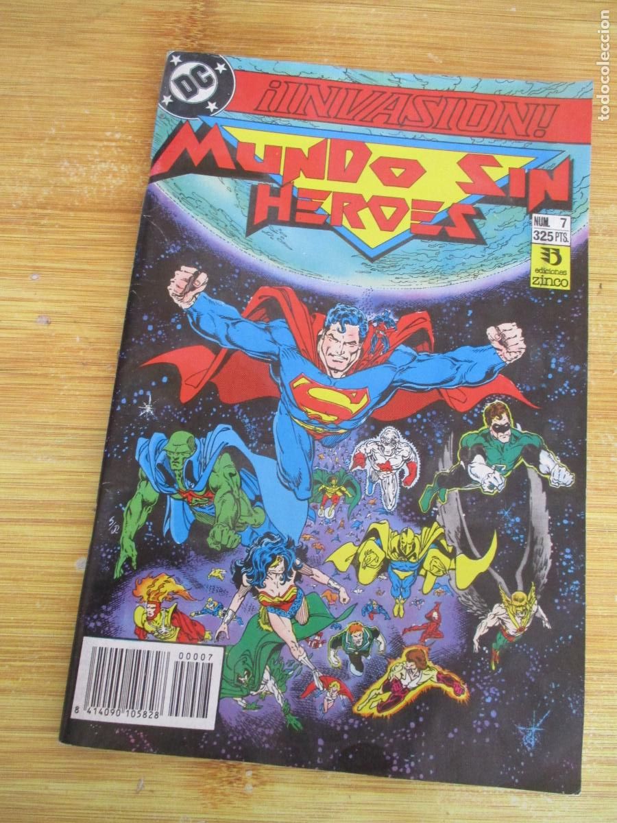 C&oacute;mics: INVASI&Oacute;N- 1 AL 7-DC- ZINCO- SIETE COMICS - Foto 8
