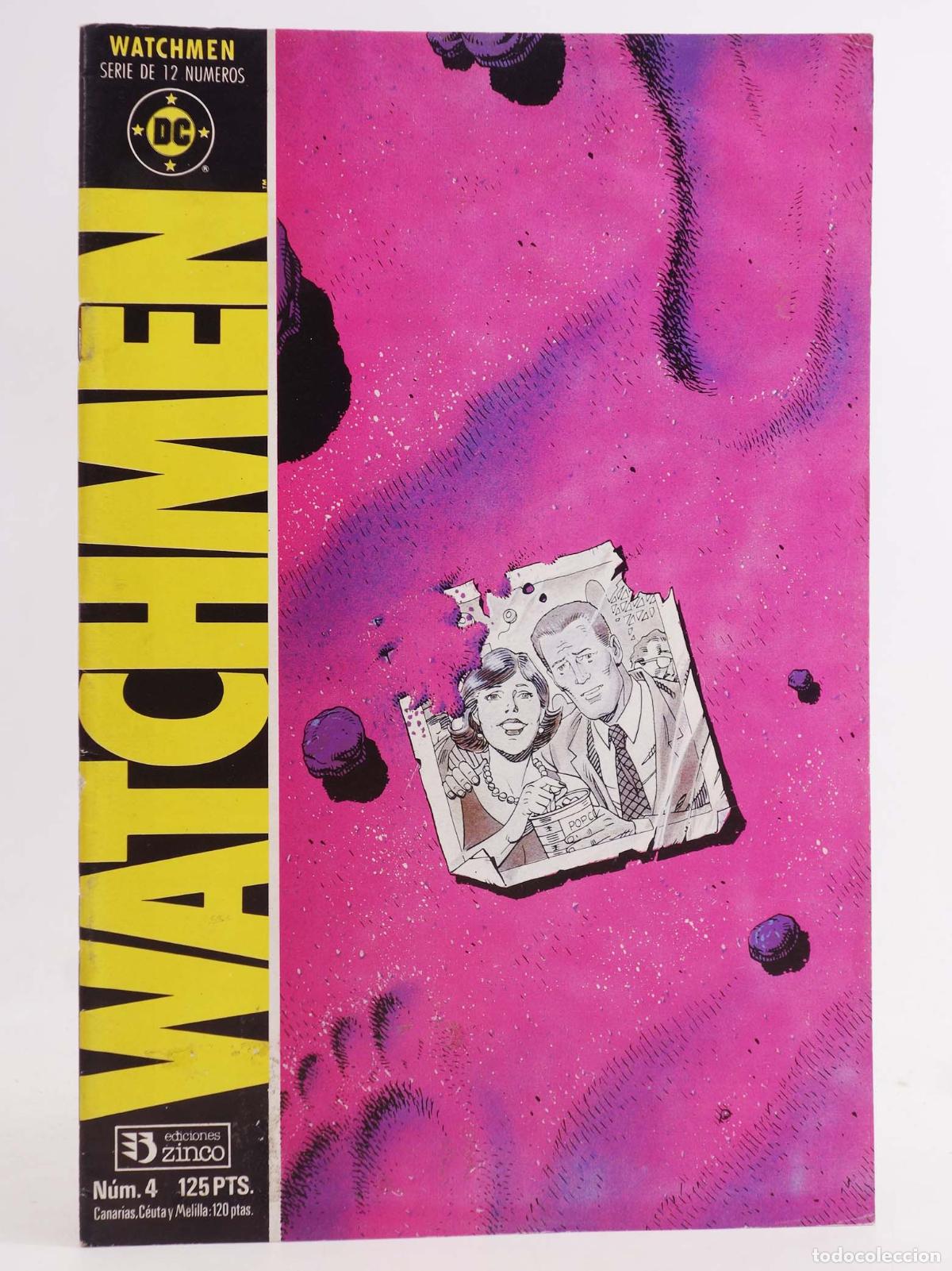 C&oacute;mics: WATCHMEN 4 (Alan Moore/Dave Gibbons) Zinco, 1987 - Foto 1