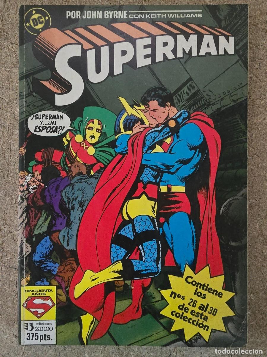 C&oacute;mics: Superman.Vol.2.Retapado.26 al 30.DC Comics.Zinco - Foto 1