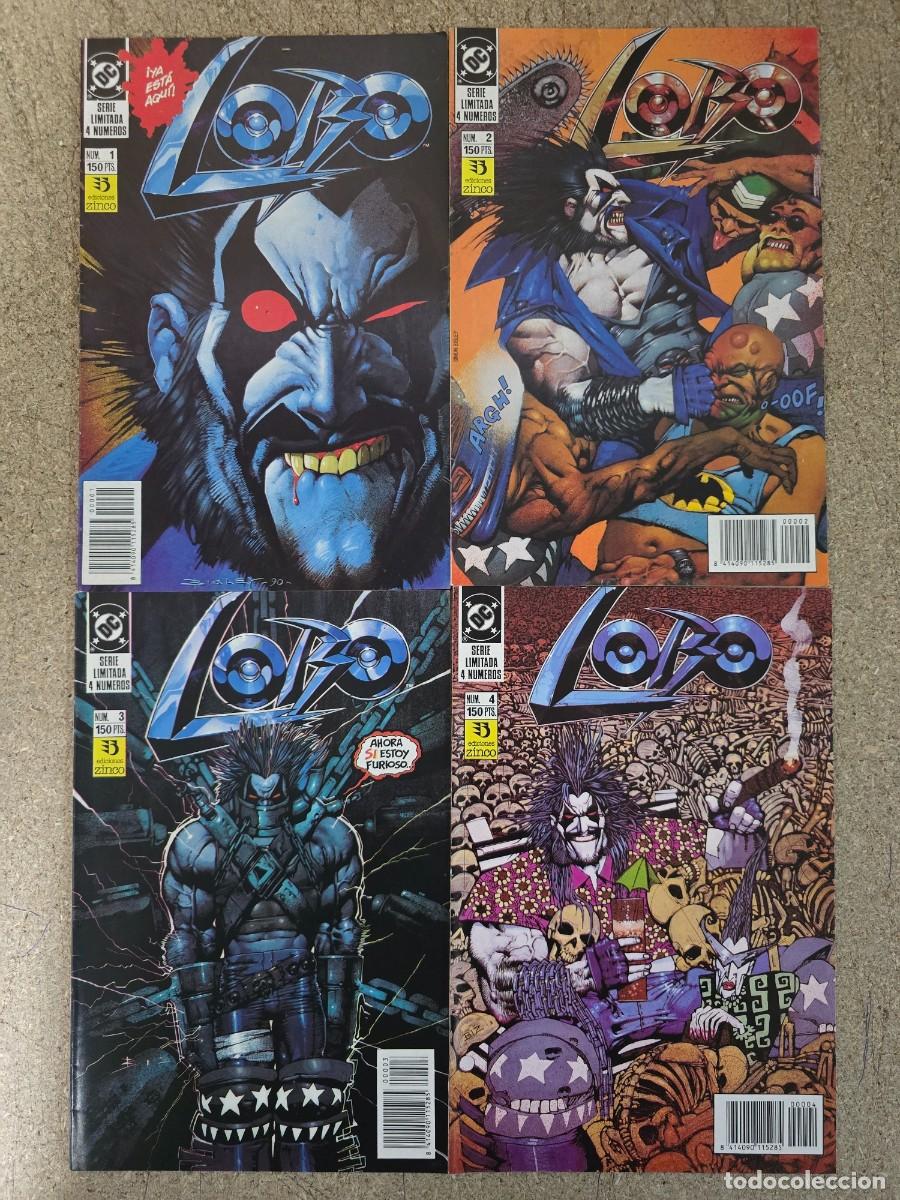 C&oacute;mics: Lobo.Ya Esta Aqui.Completa. 4 comics.DC.Zinco - Foto 1