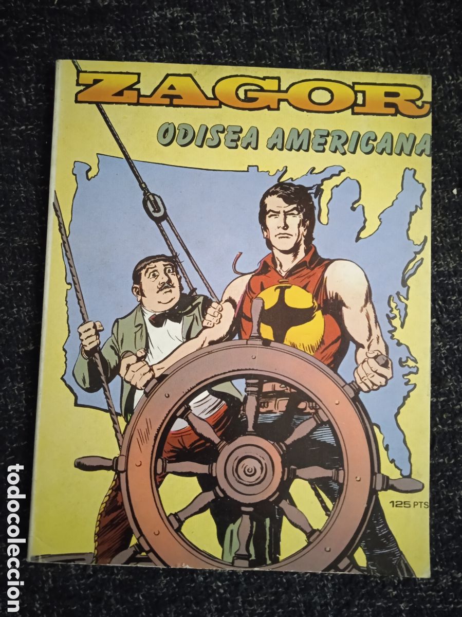 C&oacute;mics: ZAGOR N&ordm; 4 ODISEA AMERICANA. -ED. EDICIONES ZINCO - Foto 1