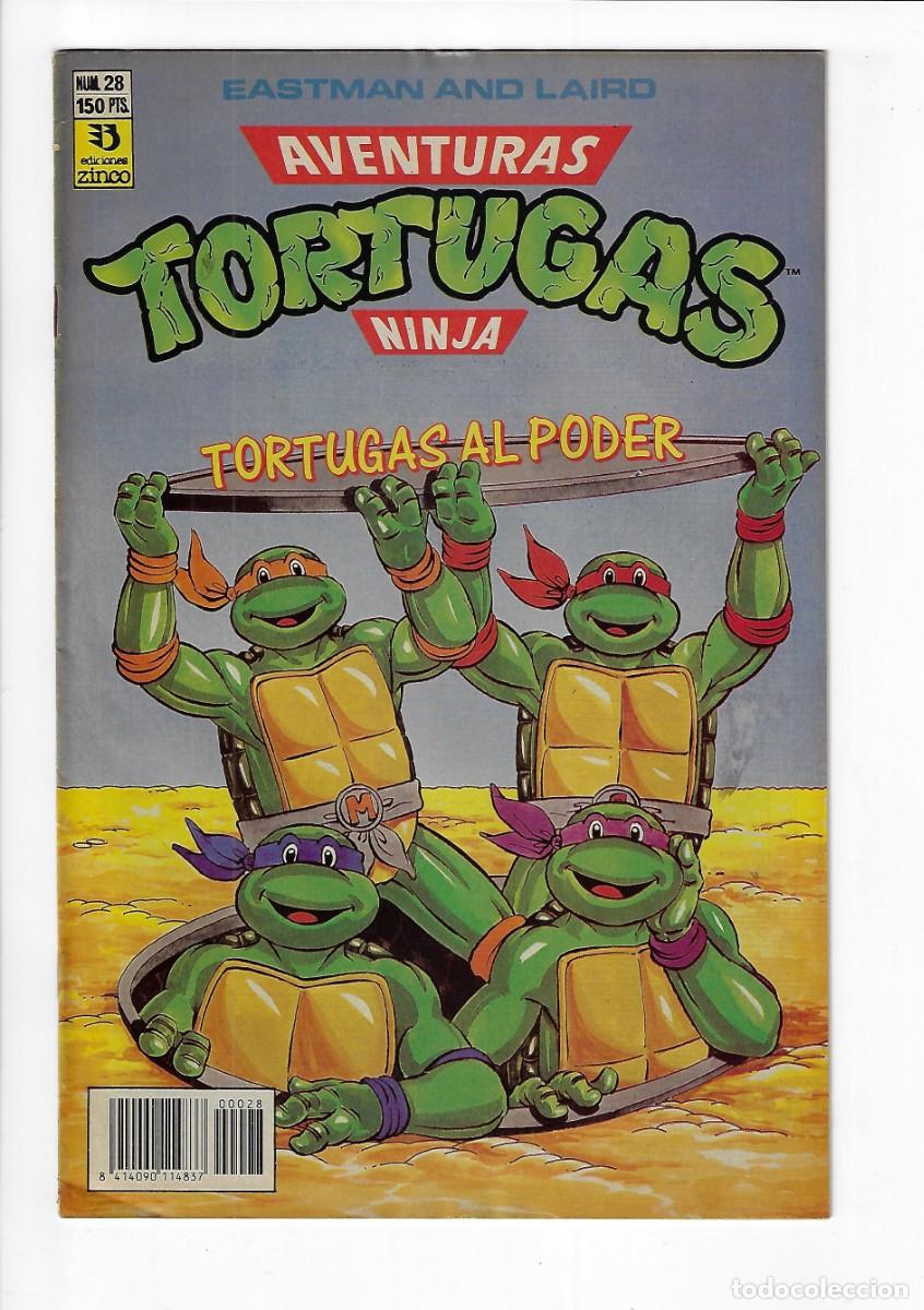 C&oacute;mics: Zinco. Tortugas ninja. Aventuras. 28. - Foto 1