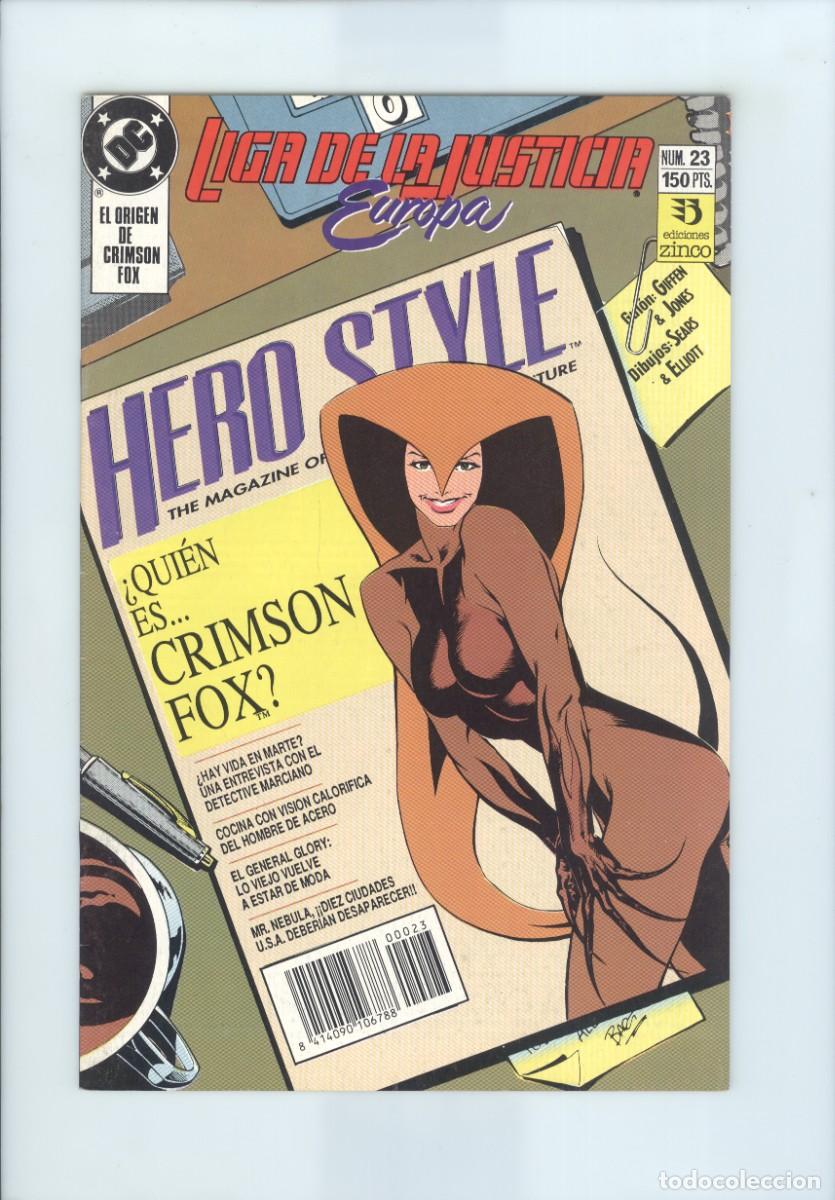 Comics: Zinco. Liga de la justicia Europa. 23.