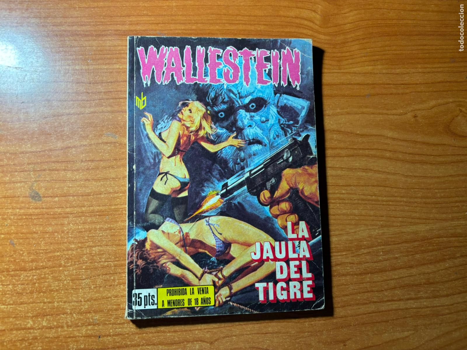 C&oacute;mics: WALLESTEIN MONOGRAFICO COMICS RELATOS GR&Aacute;FICOS PARA ADULTOS