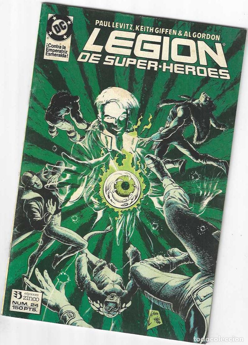 C&oacute;mics: LEGION DE SUPERHEROES N&ordm; 24 - GRAPA ZINCO - Foto 1