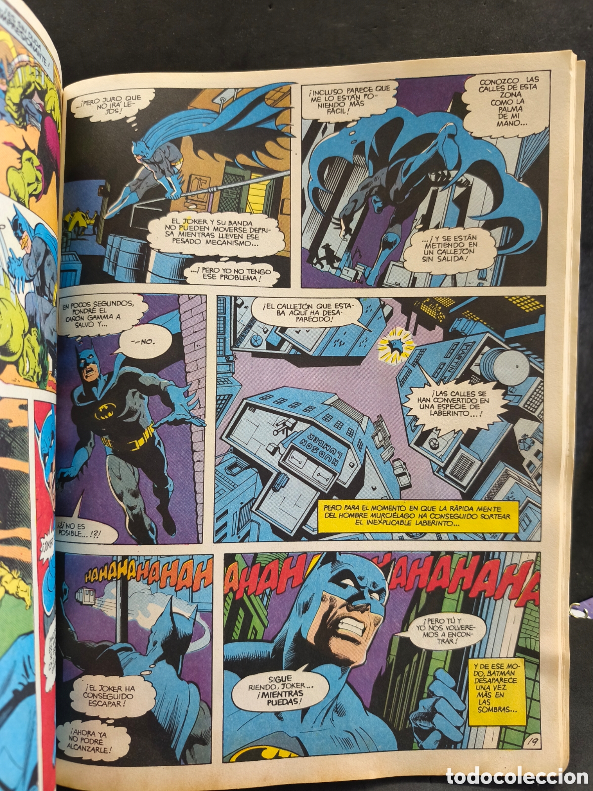 C&oacute;mics: DC Y MARVEL PRESENTAN: BATMAN VS. LA MASA. Ediciones Zinco. 1989 - Foto 4